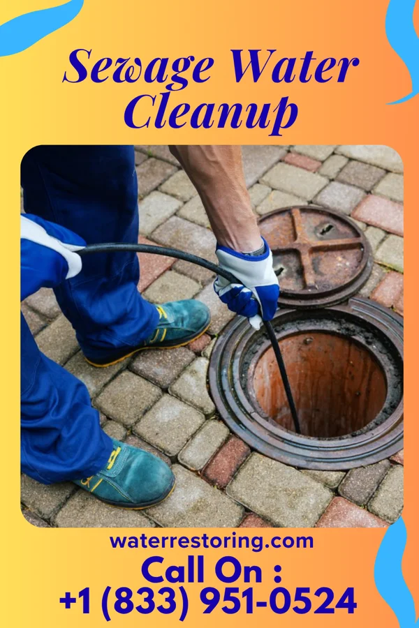Sewage Water Cleanup in Angier, NC